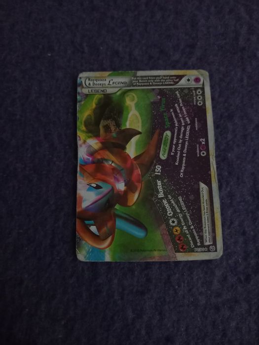 Carta de pokémon rara