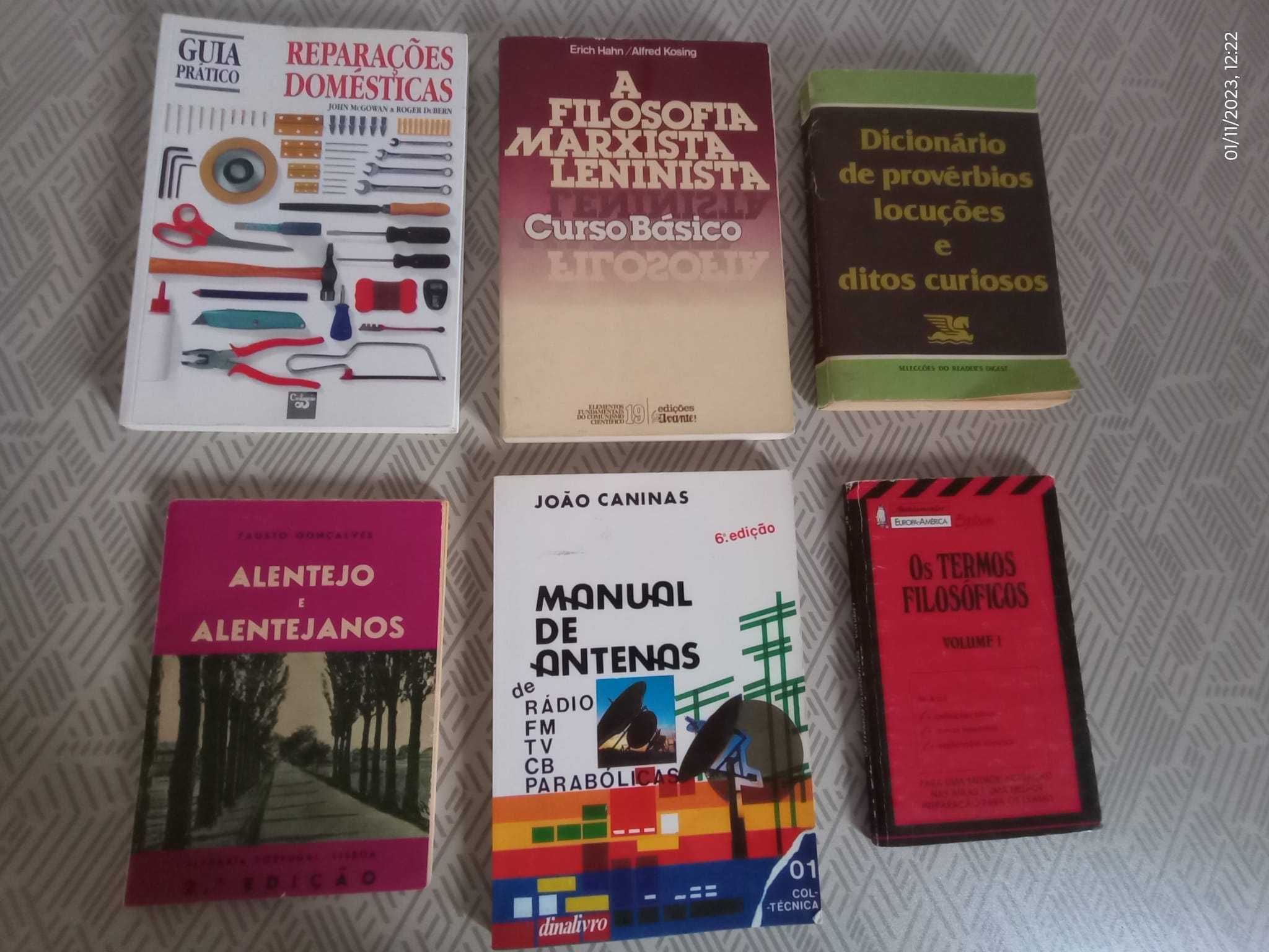 Vendo 26 livros variados temas. Otimo preço