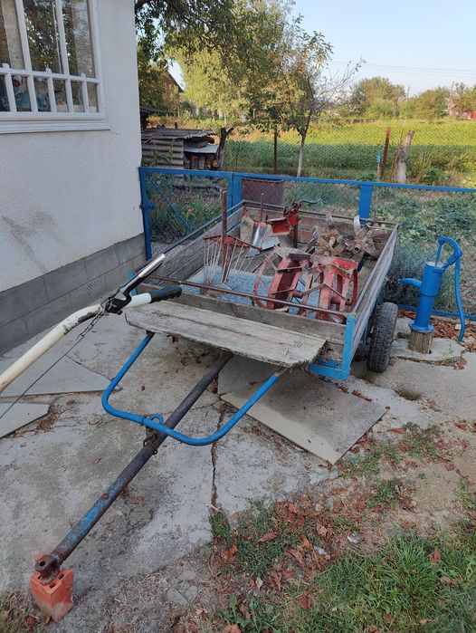 Мотоблок з причепом