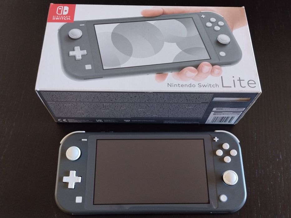 Nintendo switch lite com cartão 256GB e caixa