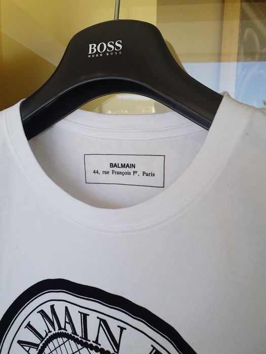 T shirt Balmain Paris icon