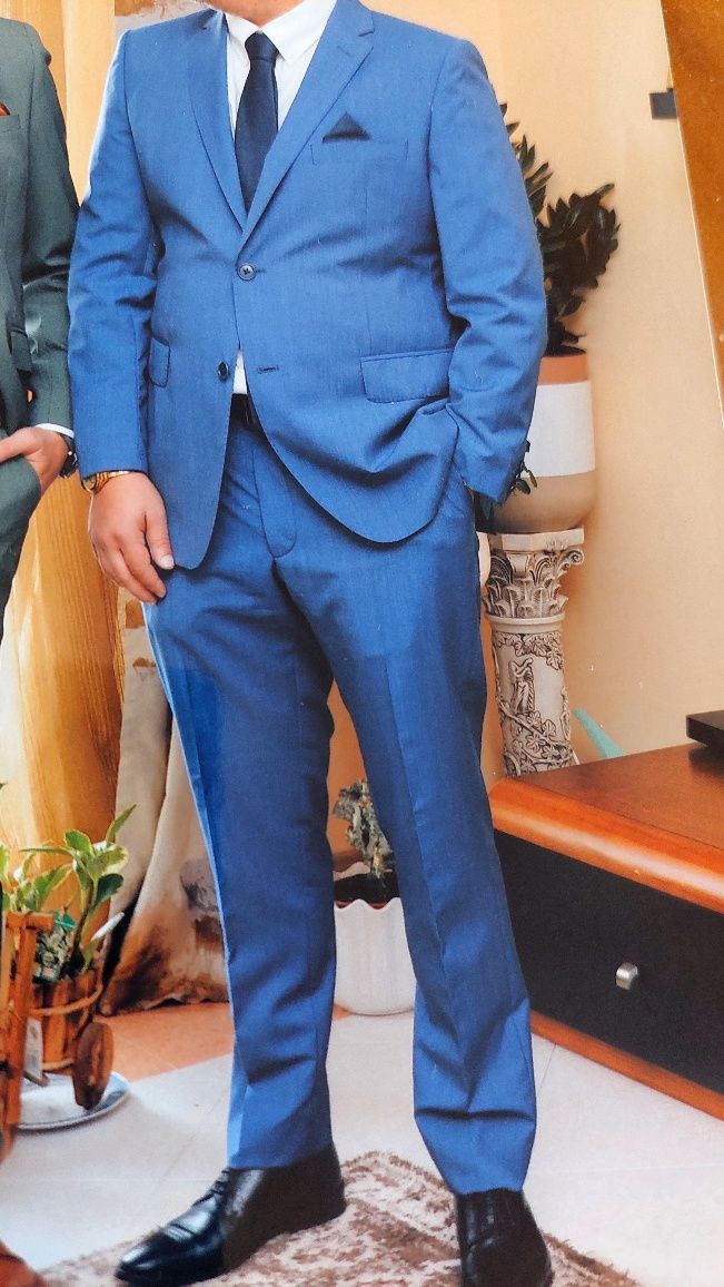 Fato de Homem Azul