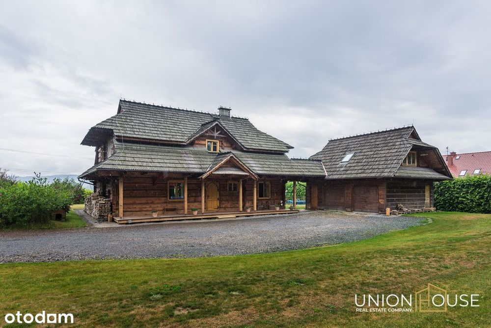 Głogoczów - 40 arów działki - basen