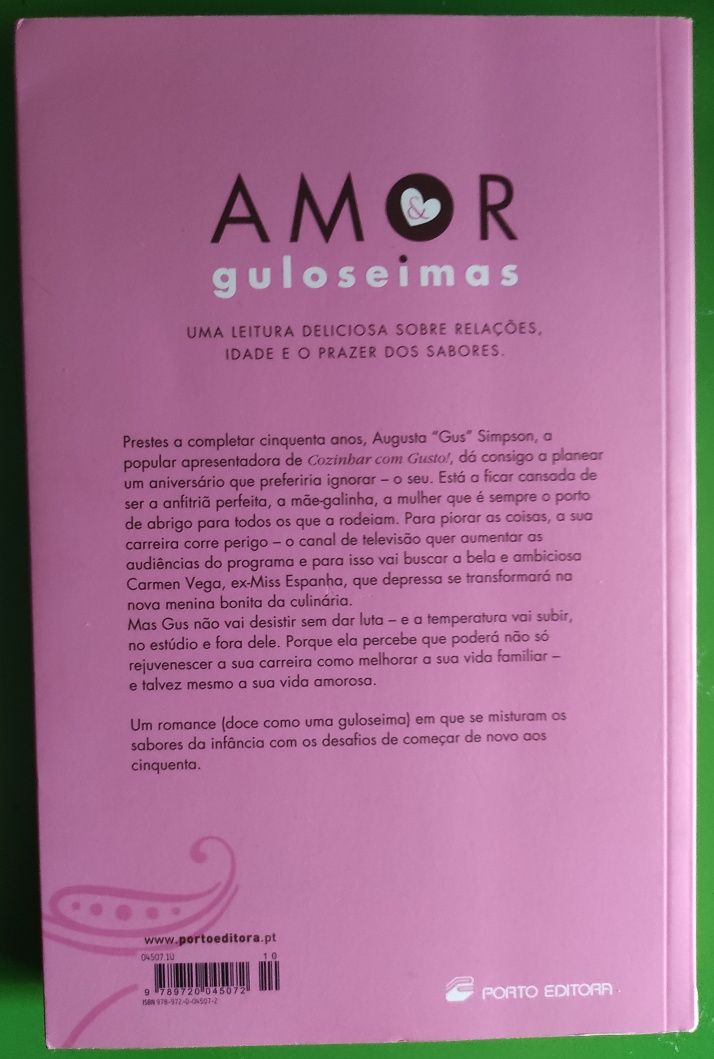 Livro "Amor e guloseimas" de Kate Jacobs