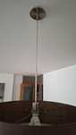 Candeeiro de tecto e 2 candeeiros de mesa
