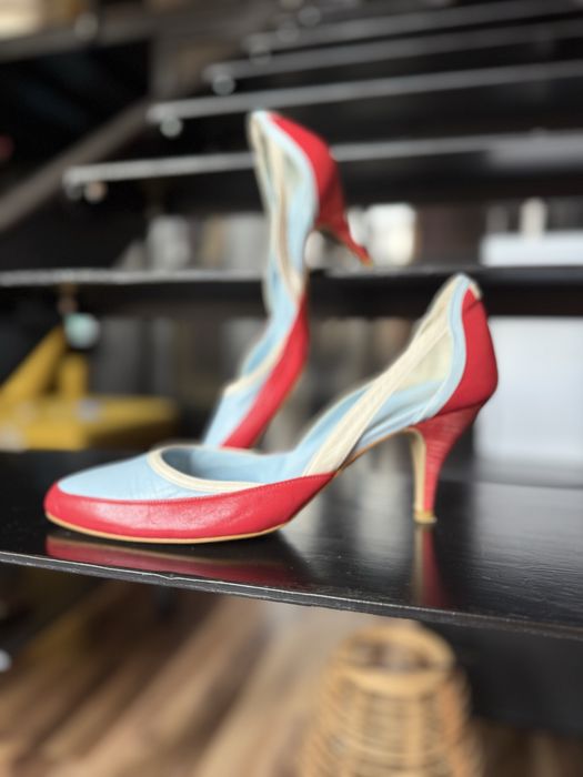 Szpilki 39 niski obcas