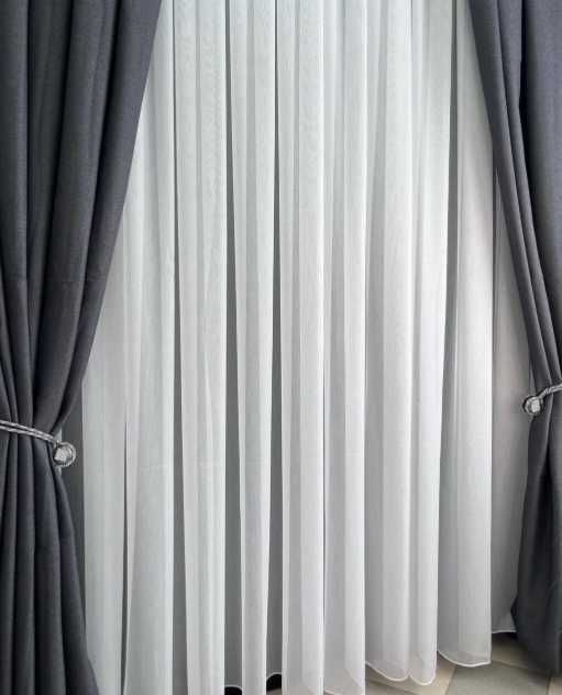 штори блекаут мішковина рогожка турція в зал