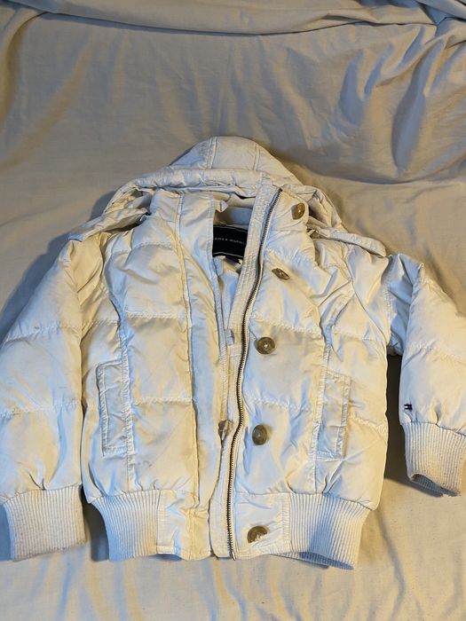 Zimowa kurtka Tommy Hilfiger rozmiar S (6-7)