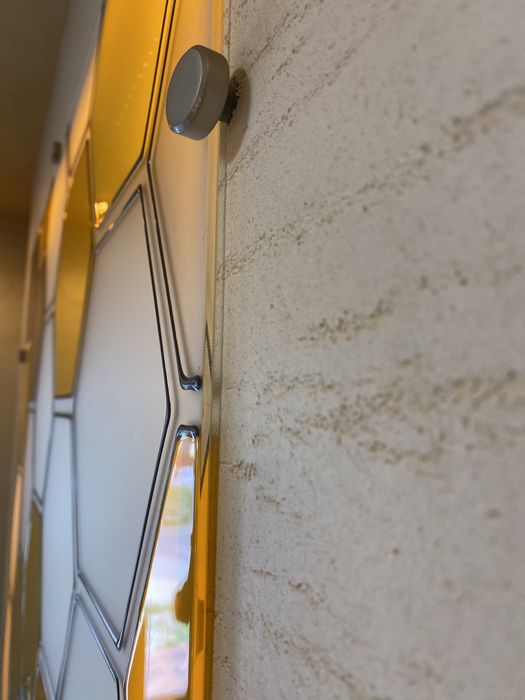 Скло вітражне, вітраж, соти бджоли