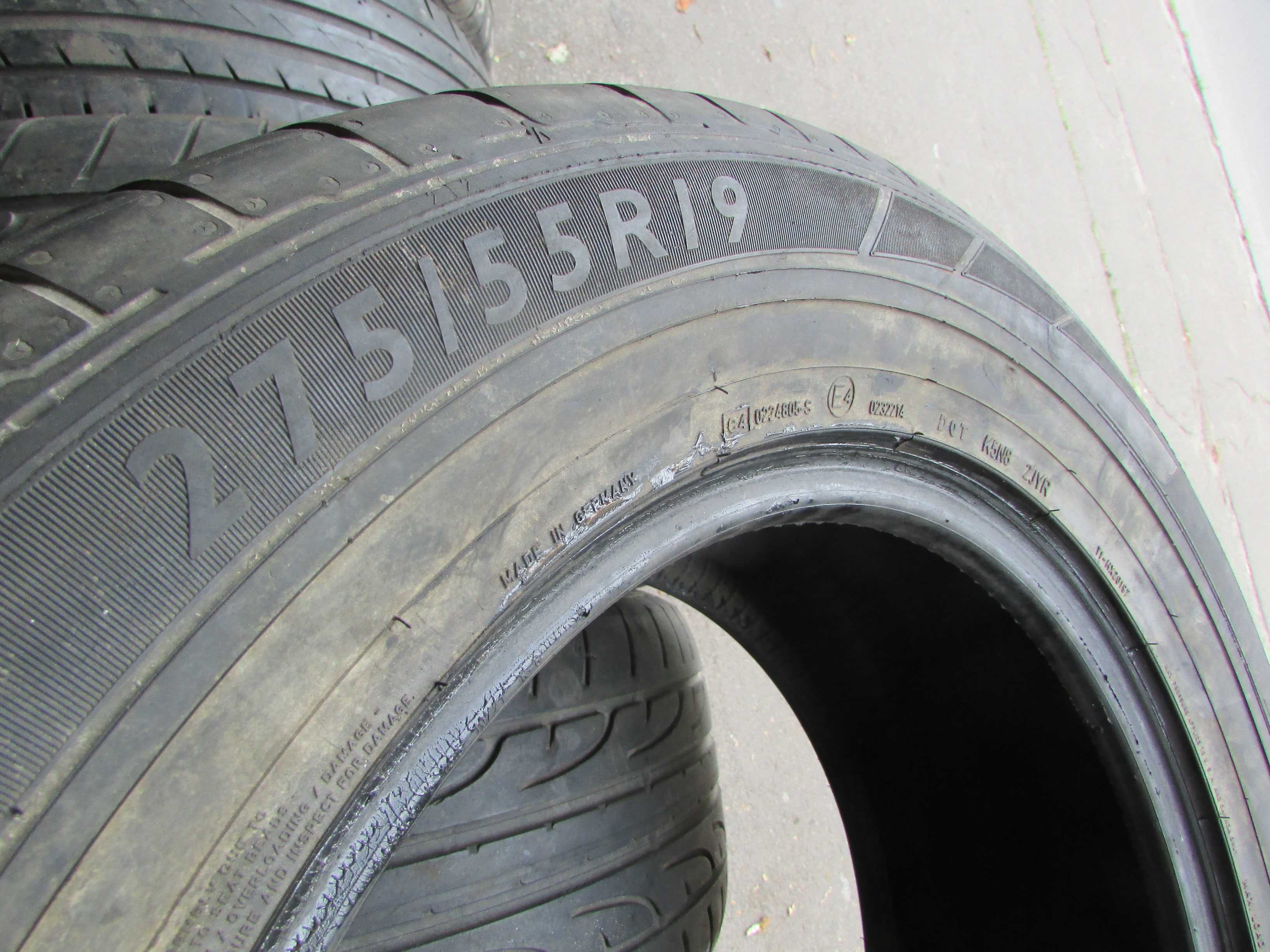 275/55/R19 шини літні Dunlop SP Sport Maxx