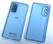 Etui, Plecki, Nakładka Slim Color do Samsung Galaxy S20 FE niebieskie