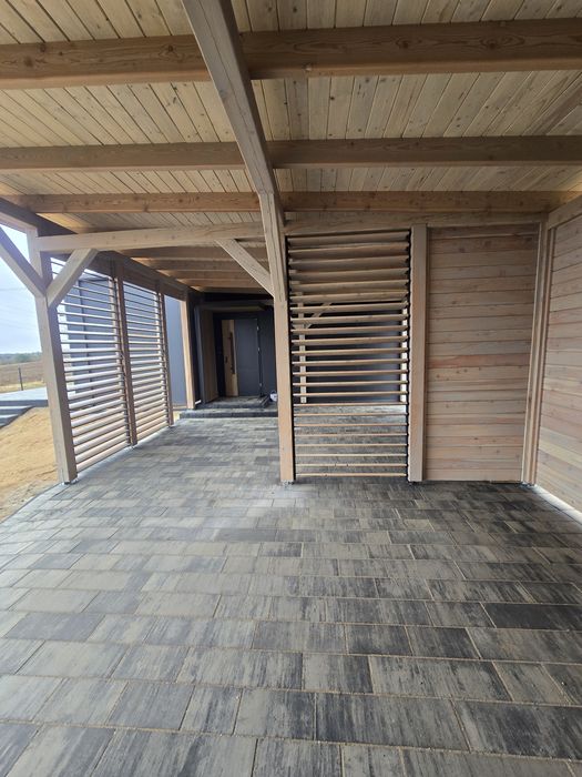 Domek całoroczny 40m2 + antresola 15m2 działka  10ar warunki zabudowy