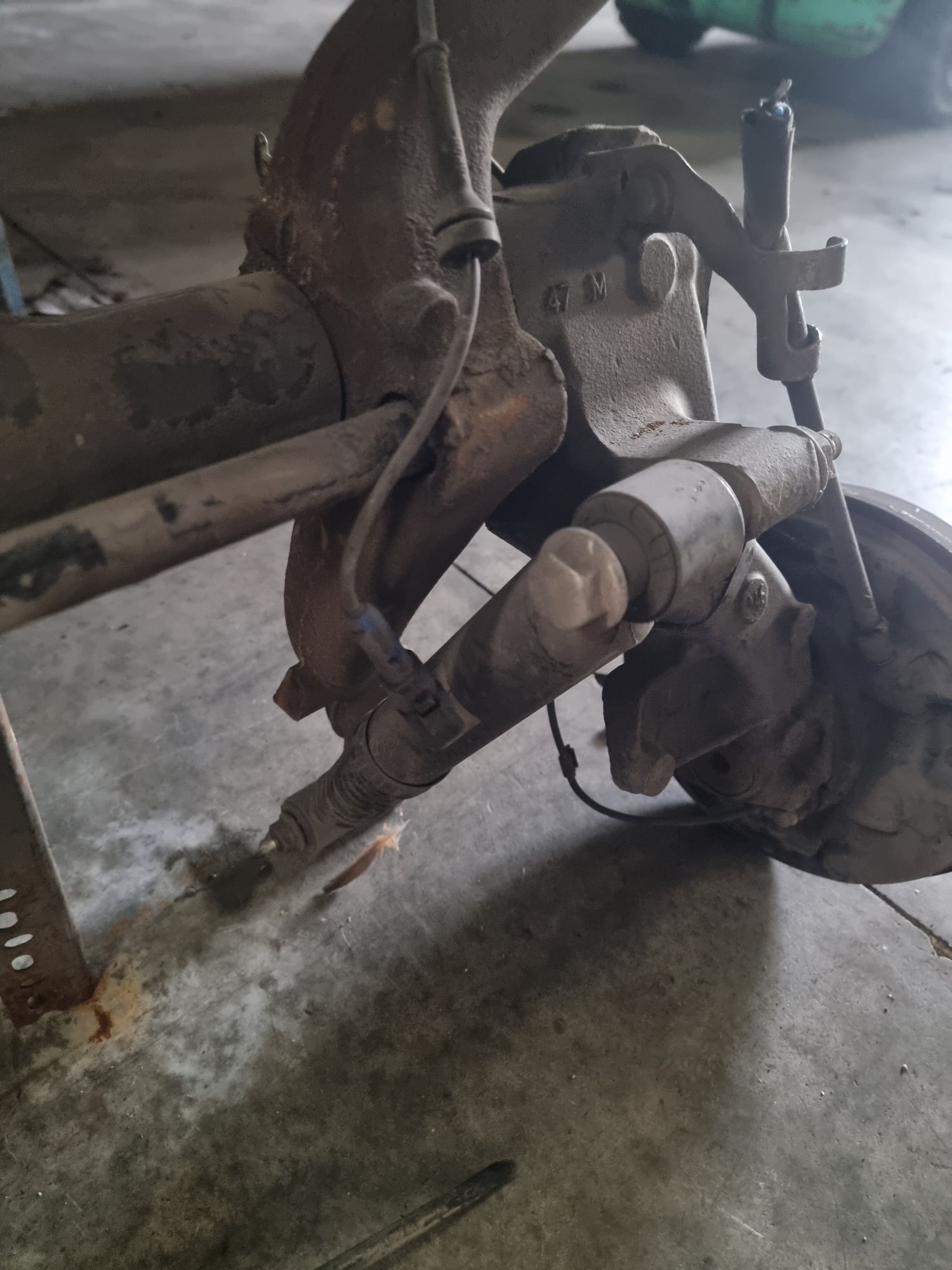 Eixo traseiro Peugeot 206 C/ABS