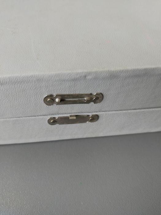 Zestaw sztućców Hefra Met 60 w walizce PRL