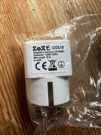 Adapter podróżny zext col10 uk / euro 9 sztuk