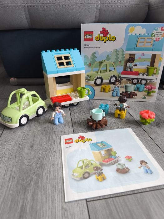 Lego duplo 10986 Сімейний будинок на колесах / Лего дупло