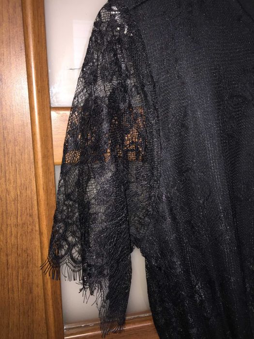 Elegancka bluzka z koronką r. S