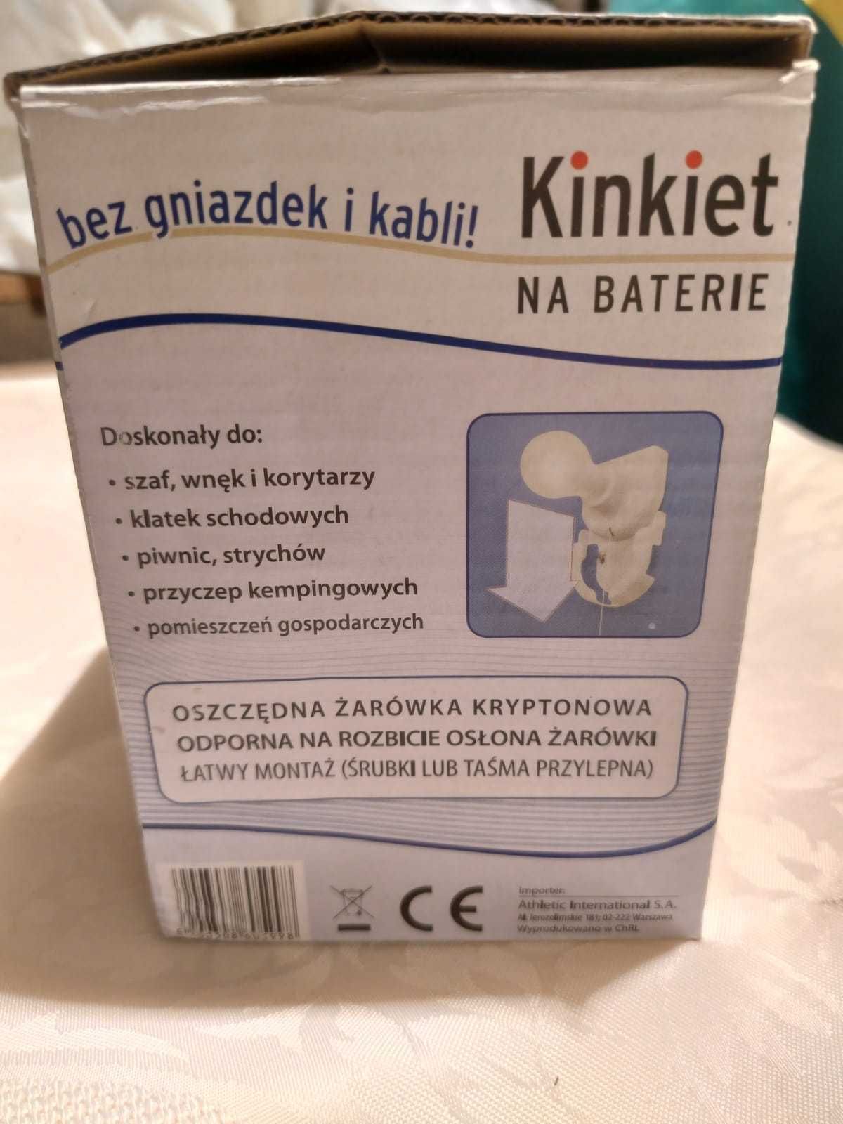 Kinkiet nowy, lapmka na baterię