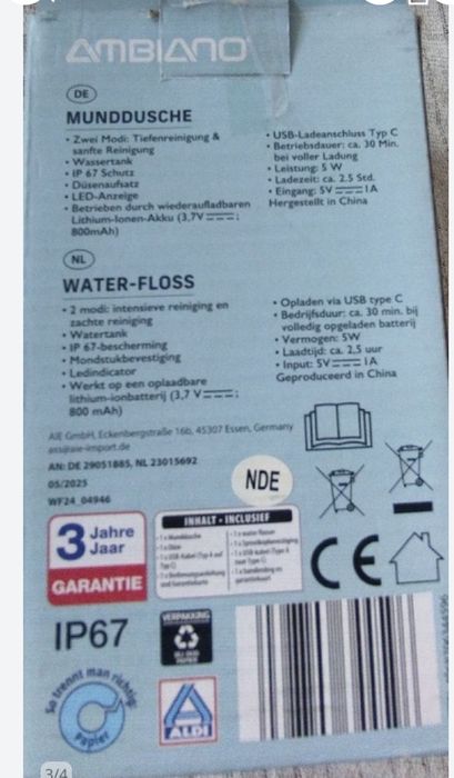 Irygator doustny Ambiano