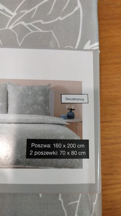 Pościel 160x200 satyna bawełniana dwustronna - Smukee