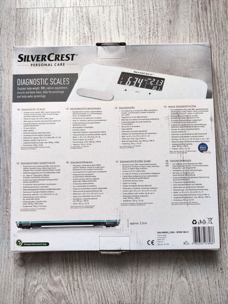 Диагностические весы SilverCrest (НОВЕ)