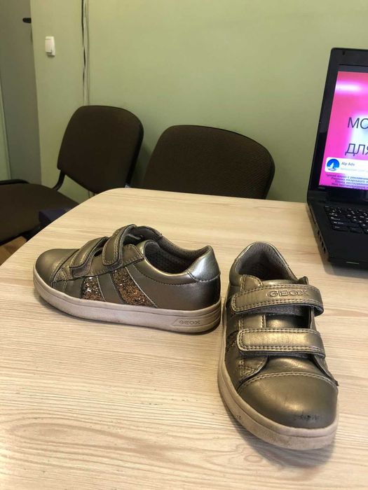 КРОССОВКИ  GEOX,  для девочки 28 размер