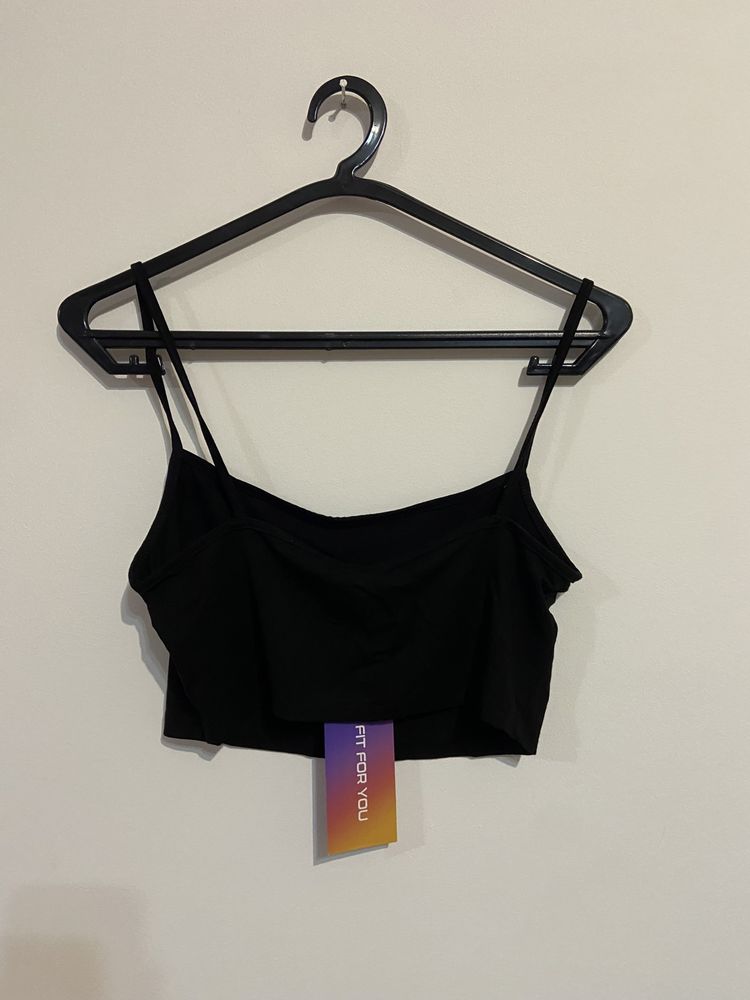 Top preto da shein