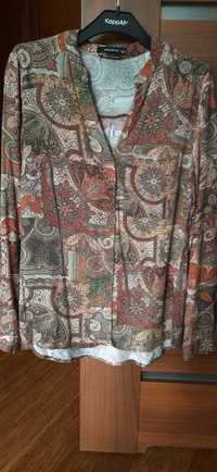 Reserved bluzka jesienne kolory rozmiar 34 wiskoza