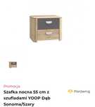 Szafka nocna szara