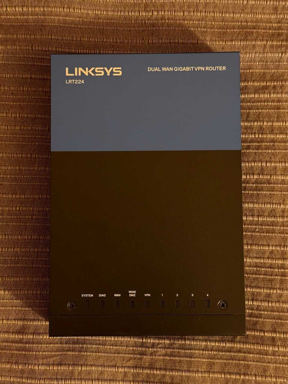 Linksys LRT224 Router Gigabit Dual WAN
