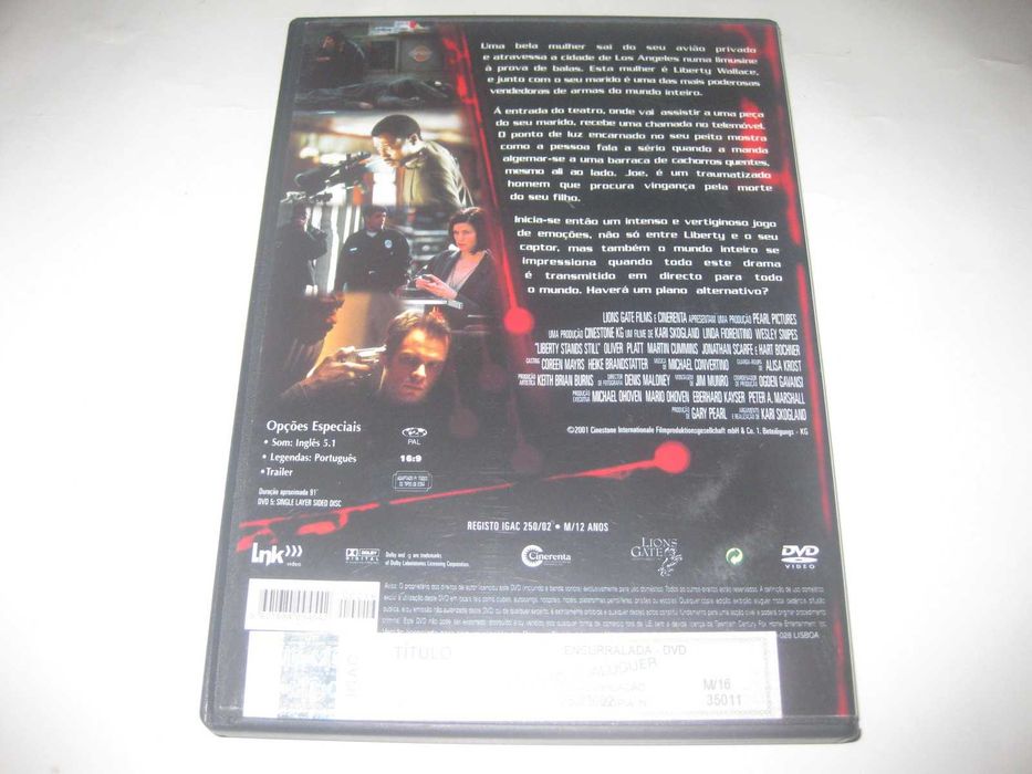 DVD "Encurralada" com Wesley Snipes