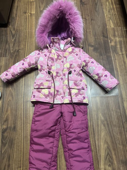 Комбінезон куртка  зимова  для дівчинки