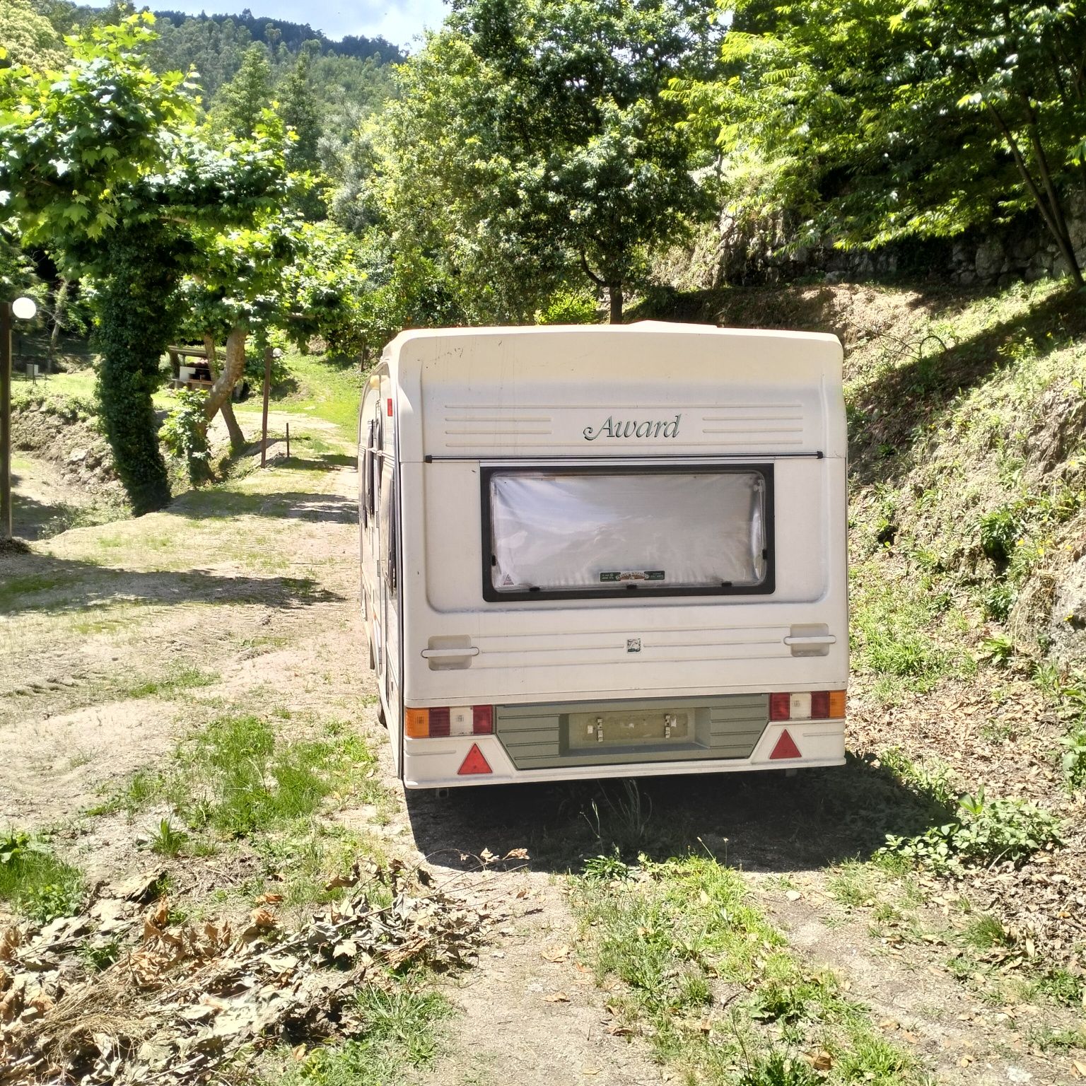Caravana inglesa a precisar de alguns arranjos