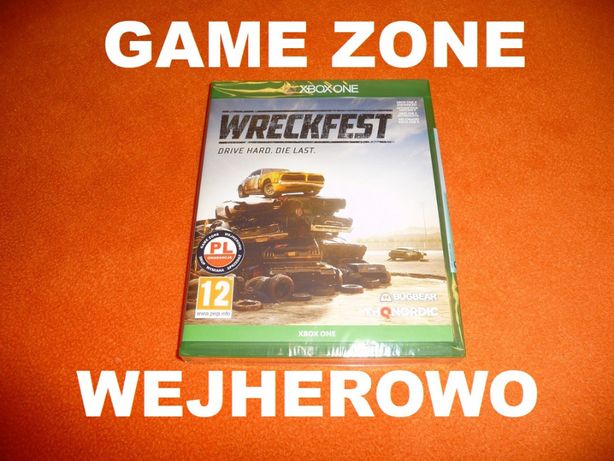 Wreckfest Xbox One + S + X = PŁYTA PL Wejherowo = Destruction Derby