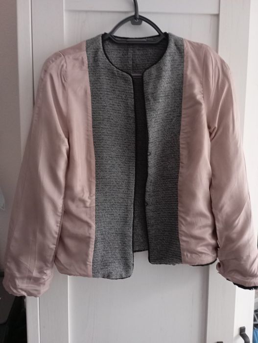Marynarka, żakiet Zara ze srebrną nitką