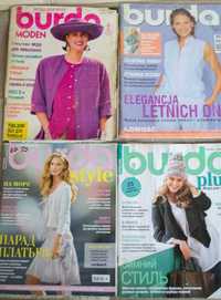 Журналы burda moden 5/1989. 6/2002.4/2015. burda plus Осень-Зима 2012