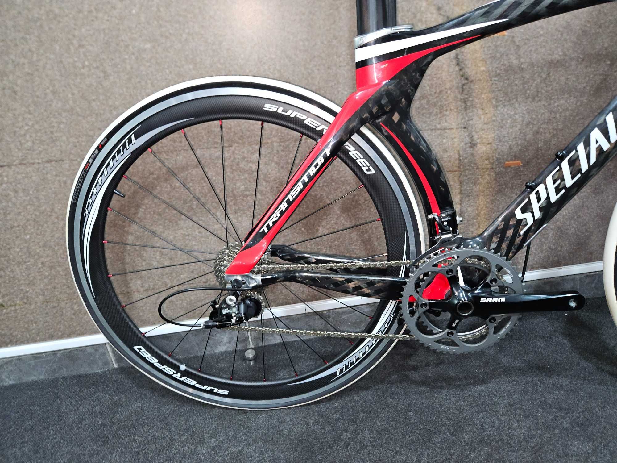 Specialized Transition Comp Carbono/vermelho M