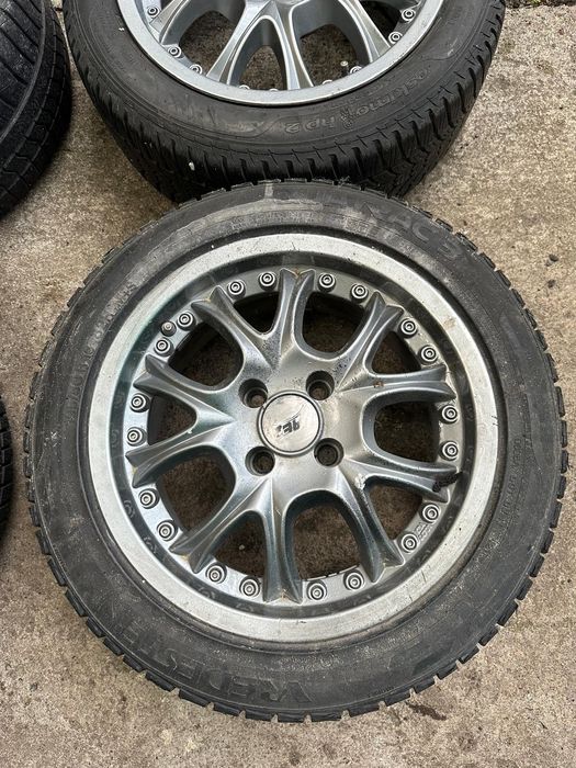 Felgi AEZ 15 opony zimowe 195/50/15 4x100 cult rarytas GTI GLI GKA