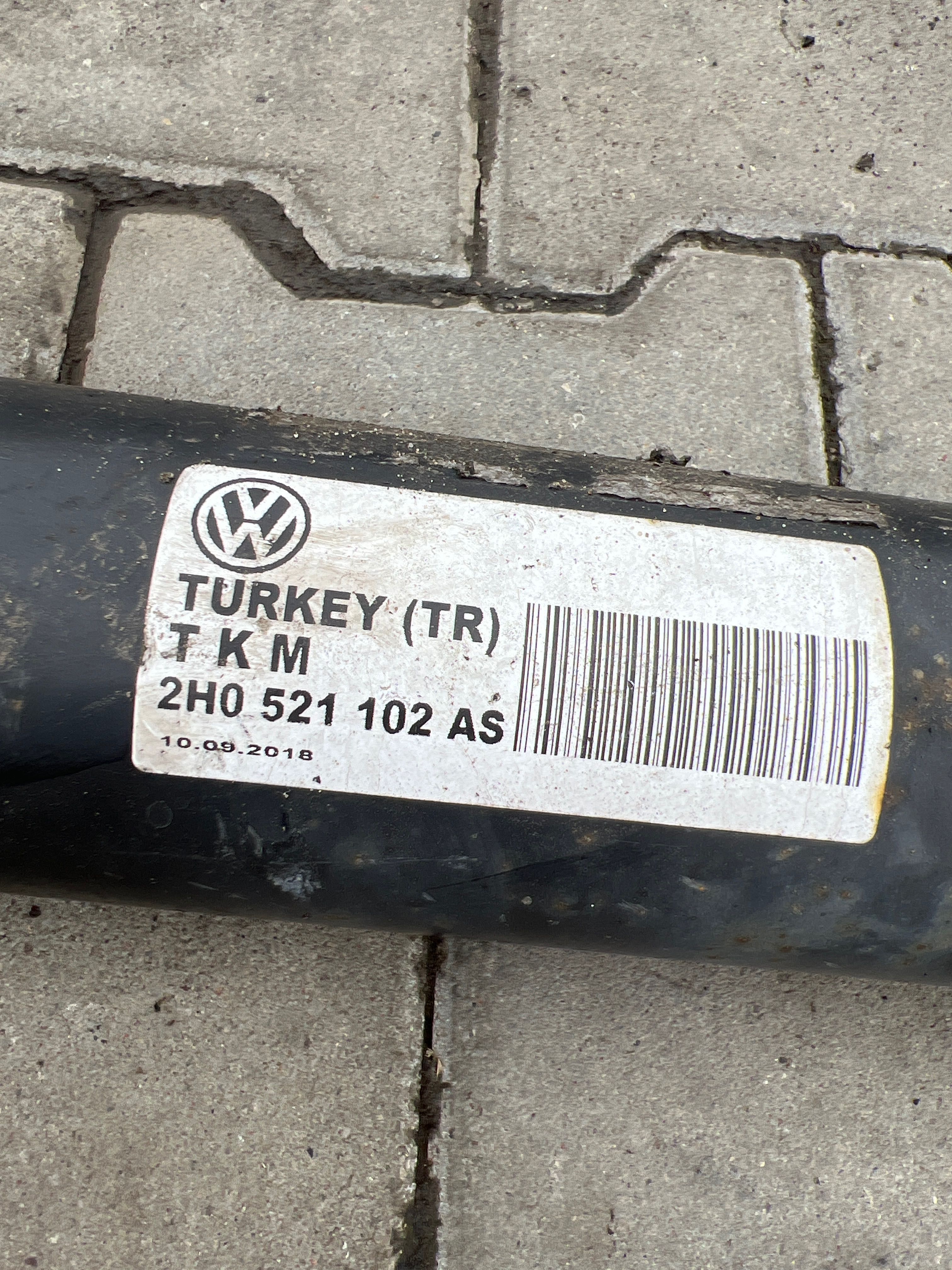 Vw amarok 2.0 wał napędowy 2ho 521 102 as
