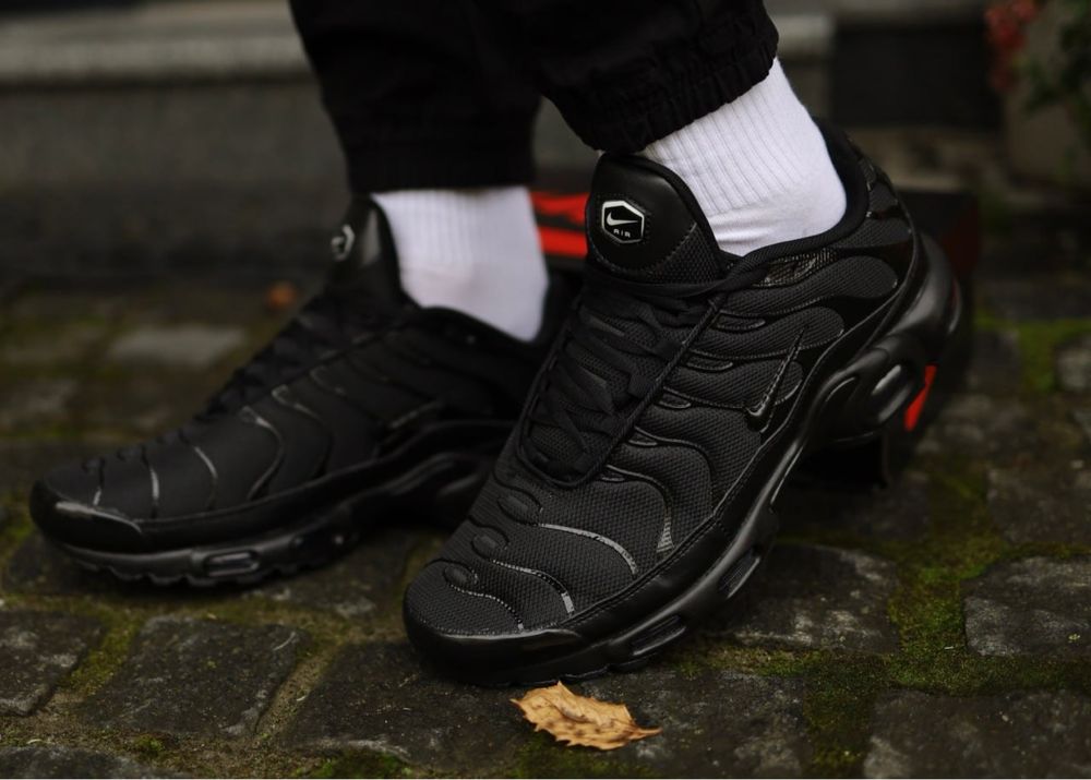 !ХІТ ПРОДАЖ! Nike Air Max Plus TN Black 38 39 40 41 42 43 44 45 46