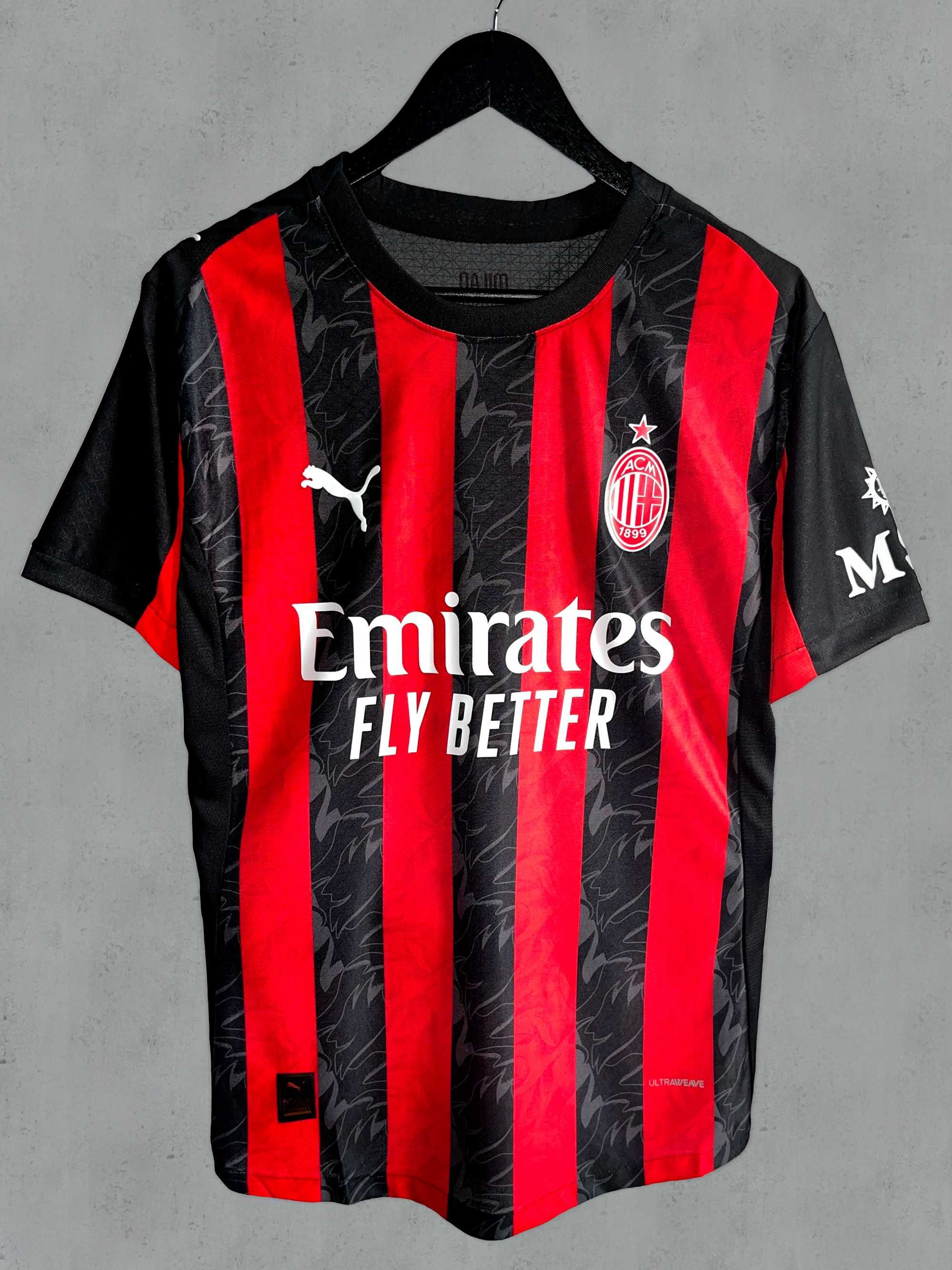 Ігрова футболка Мілан (AC Milan) 2025/26 домашня