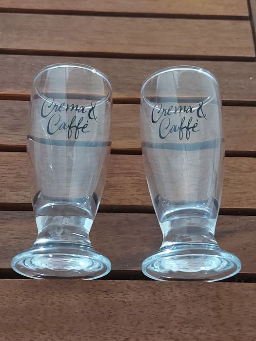2 Copos "Crema & Caffé"