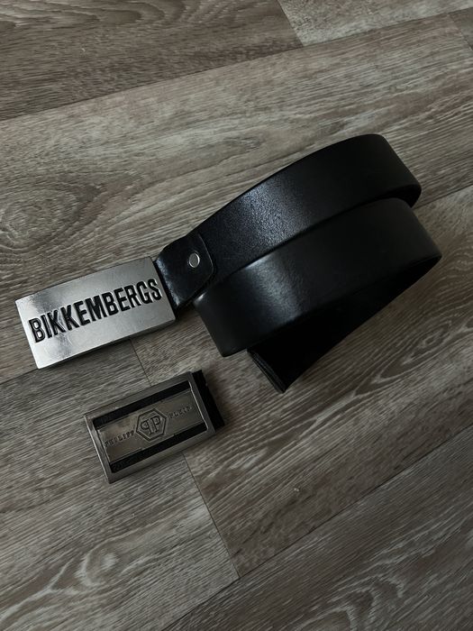 Ремень Bikkembergs пряжка Philipp Plein