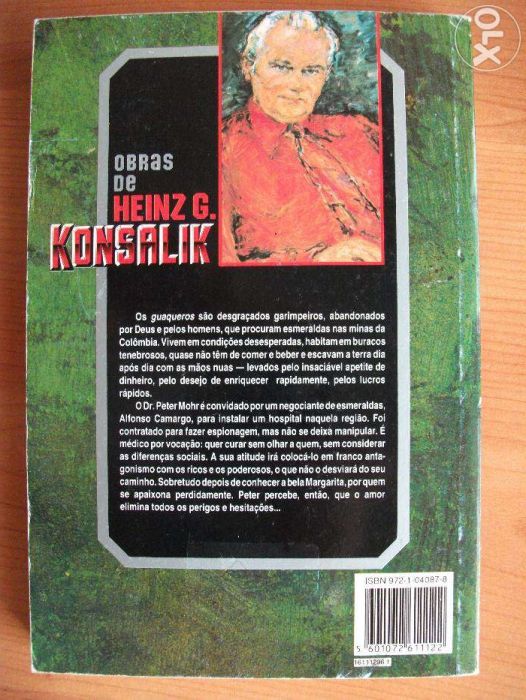 Livro "Mistério da Pedra Verde" Konsalik