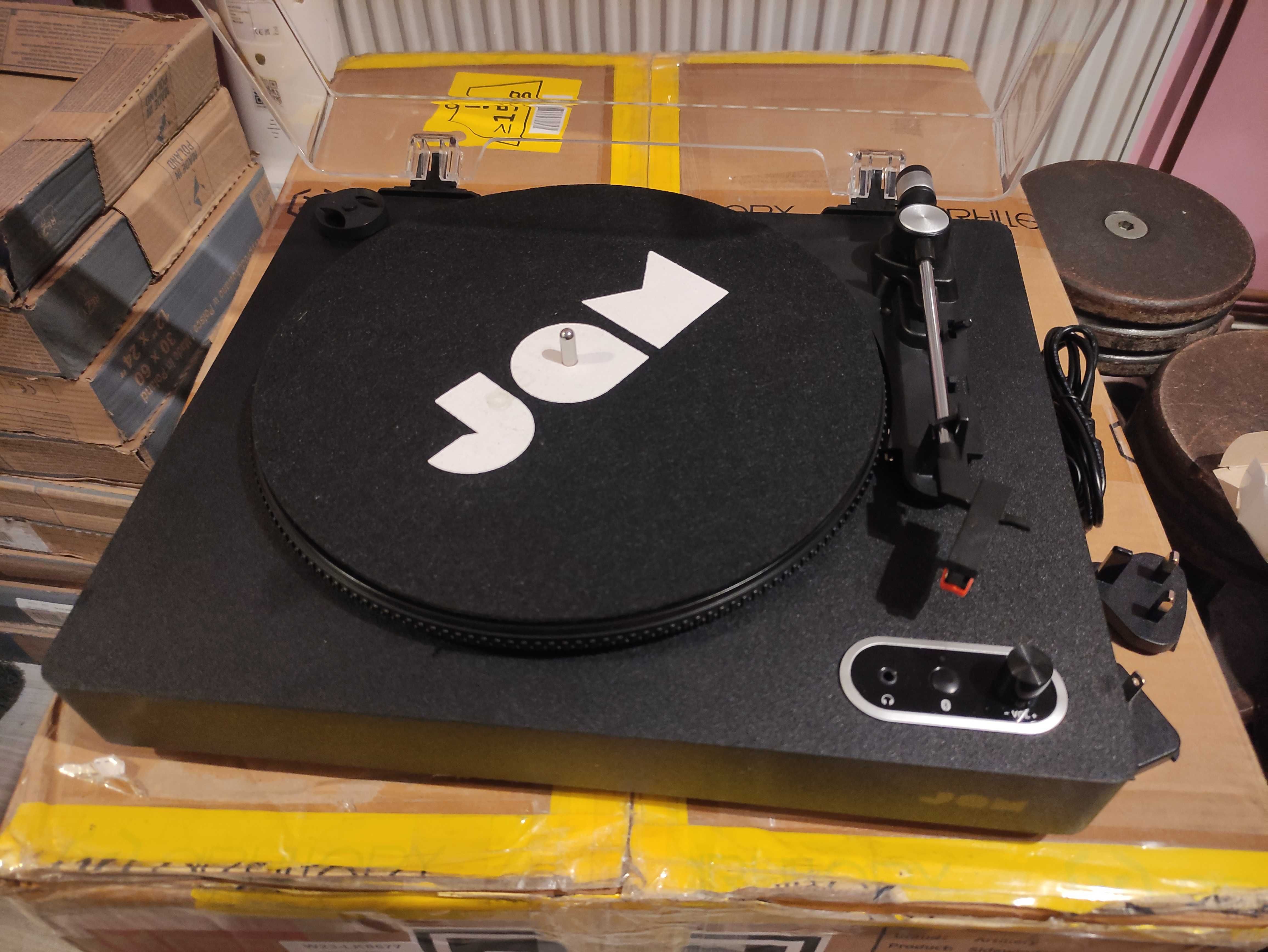 Zestaw 4 sztuk Gramofon JAM Audio-Technica  Crosley Voyager Dune