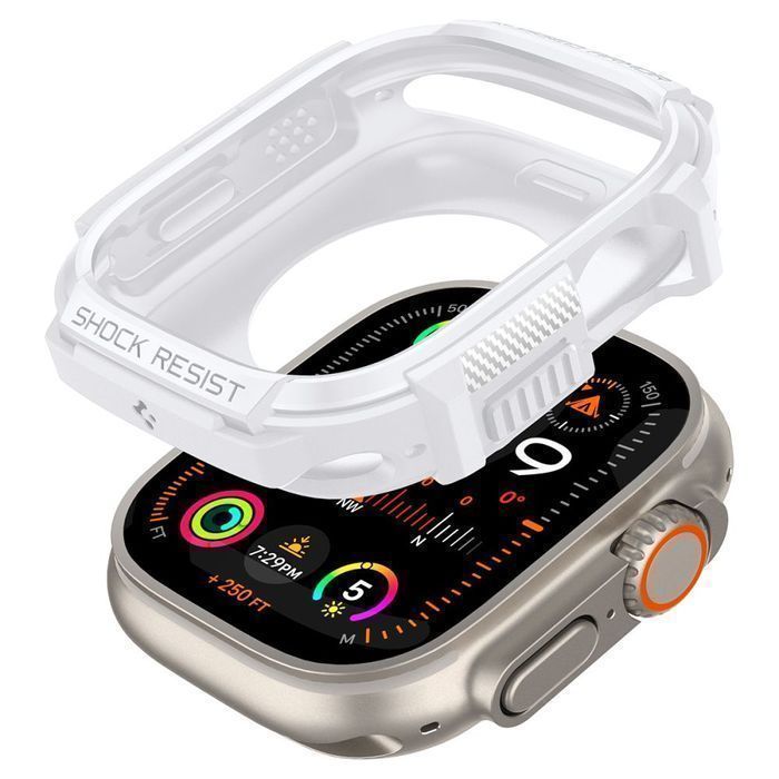 Etui Spigen Rugged Armor do Apple Watch 1 / 2 49mm Białe