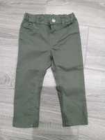Spodnie jeansy h&m skinny 80 khaki hm