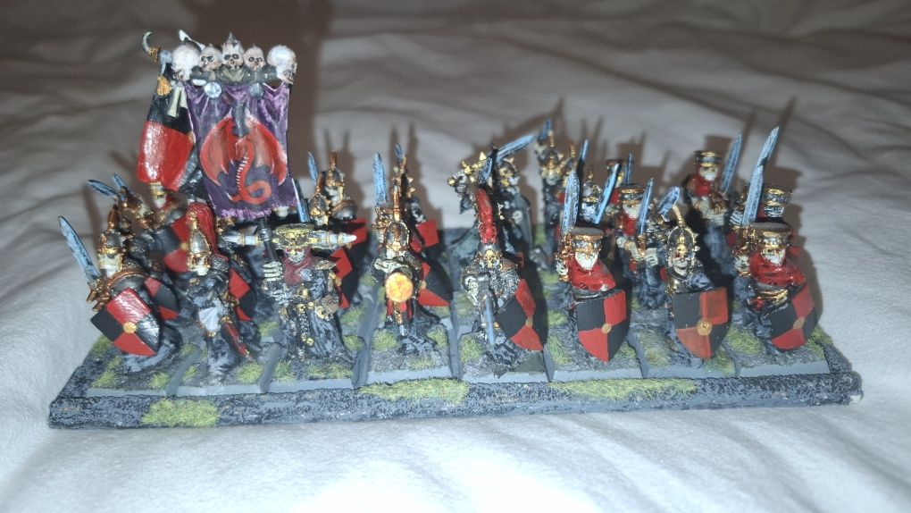 25 grave guard metal fcg + wight king bsb metal aos warhammer