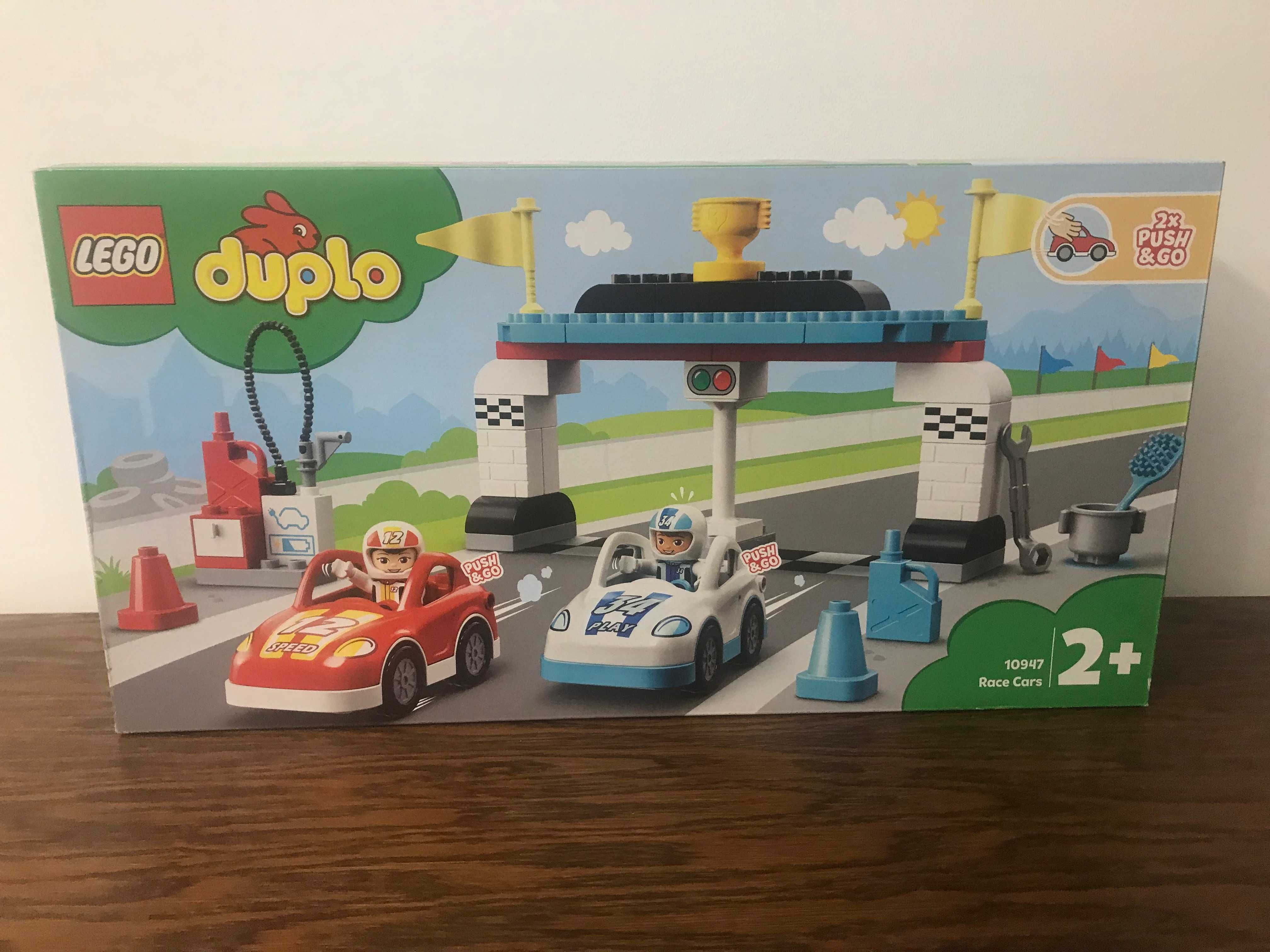 lego duplo 10947 race cars puste pudełko