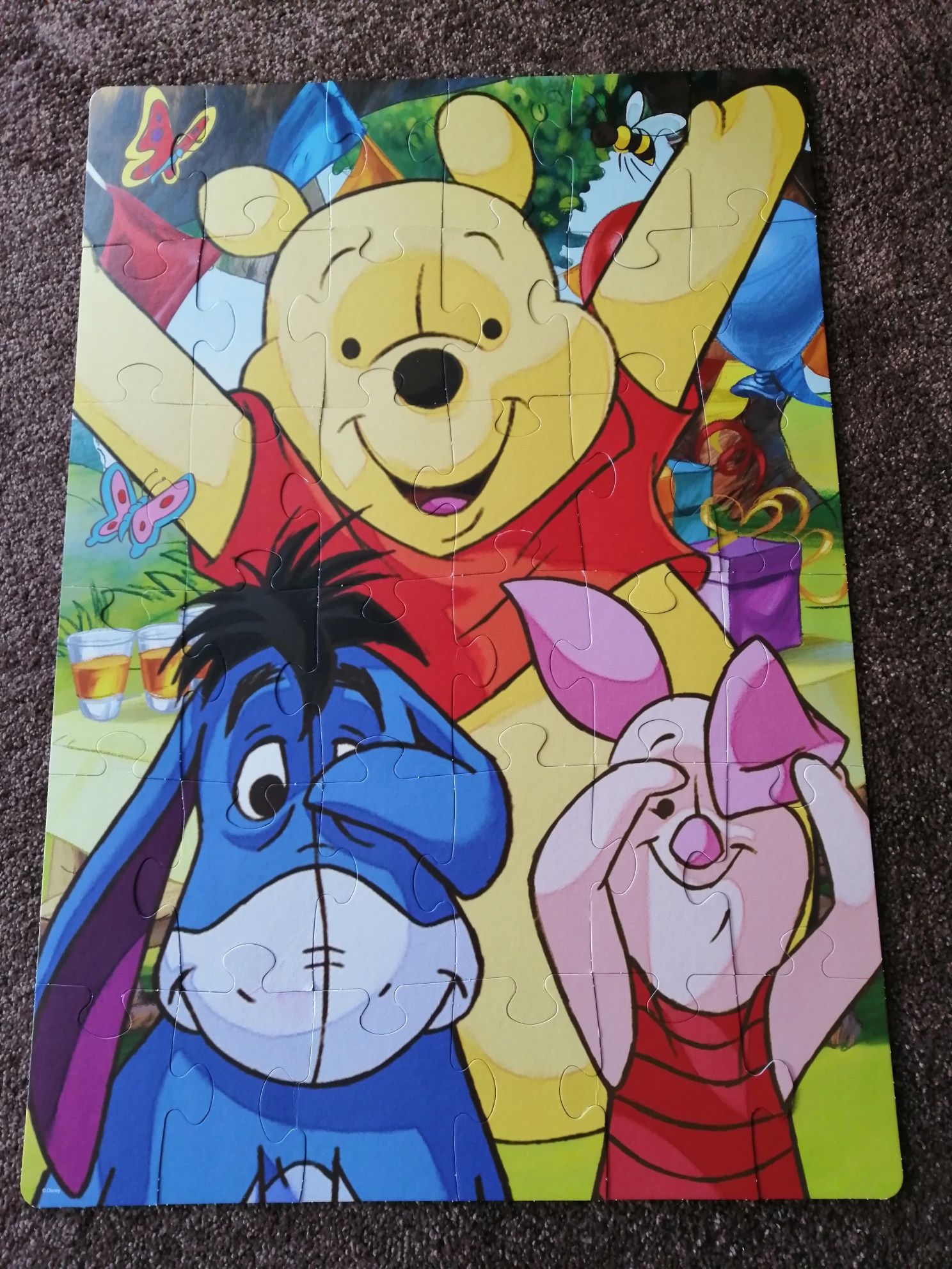 Puzzle bardzo duże, zestaw puzzli